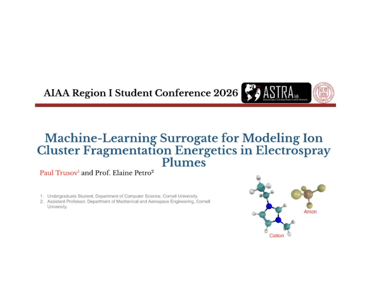 AIAA Region I Student Conference 2026 title slide