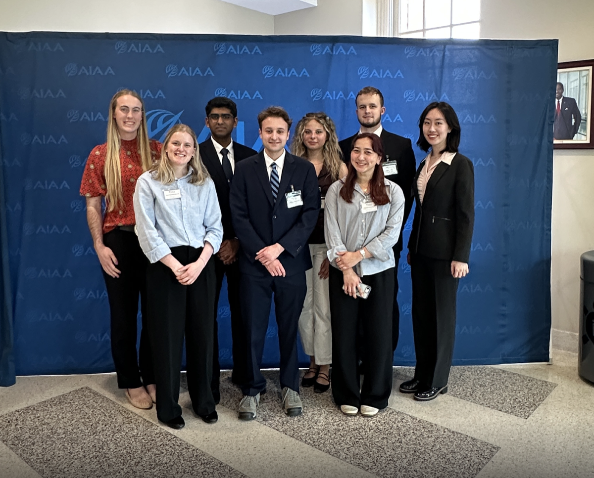 ASTRA Lab team at AIAA conference
