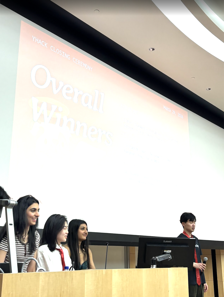 YHack closing ceremony, overall winners